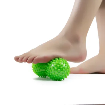 

Peanut Shape Massage Yoga Sport Fitness Ball Durable PVC Stress Relief Body Hand Foot Spiky Massager Trigger Point Foot Pain