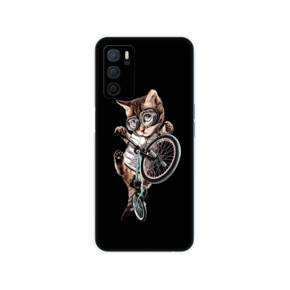 For OPPO A16 Case For OPPO A16S Soft Case Phone Back Cover For OPPOA16 OPPOA16S Bumper OPPO A 16 S 16S Silicon Funda 6.52inch cases for oppo cases Cases For OPPO