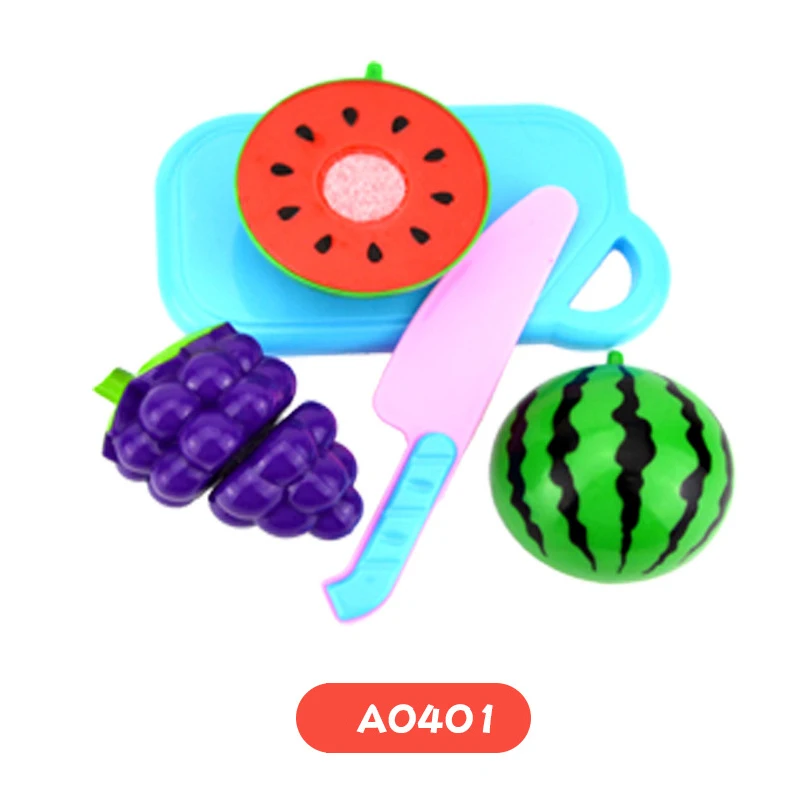 DIY мини-Тележка для покупок детей ролевые игры Супермаркет игрушки фрукты овощи игрушки для детей - Цвет: A0401