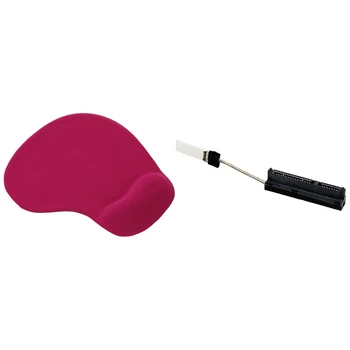 

1Pcs Silicone Mouse Pad Mat with Foam Rest Wrist Support (Deep Pink) & 1x for Lenovo Yoga 300-11IBY Cable M2.5 SSD