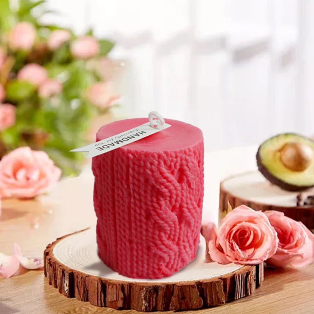 New 3d candle molds Soy Wax Silicone Mold Aromatherapy Gypsum Candle diy Candle Mould  Handmade Soap Mold Candle Making Supplies