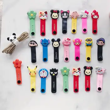 

Cartoon Cable Protector Data Line Cord Protective Case For iPhone USB Charging Cable For xiaomi huawei galaxy Cable Winder Cover