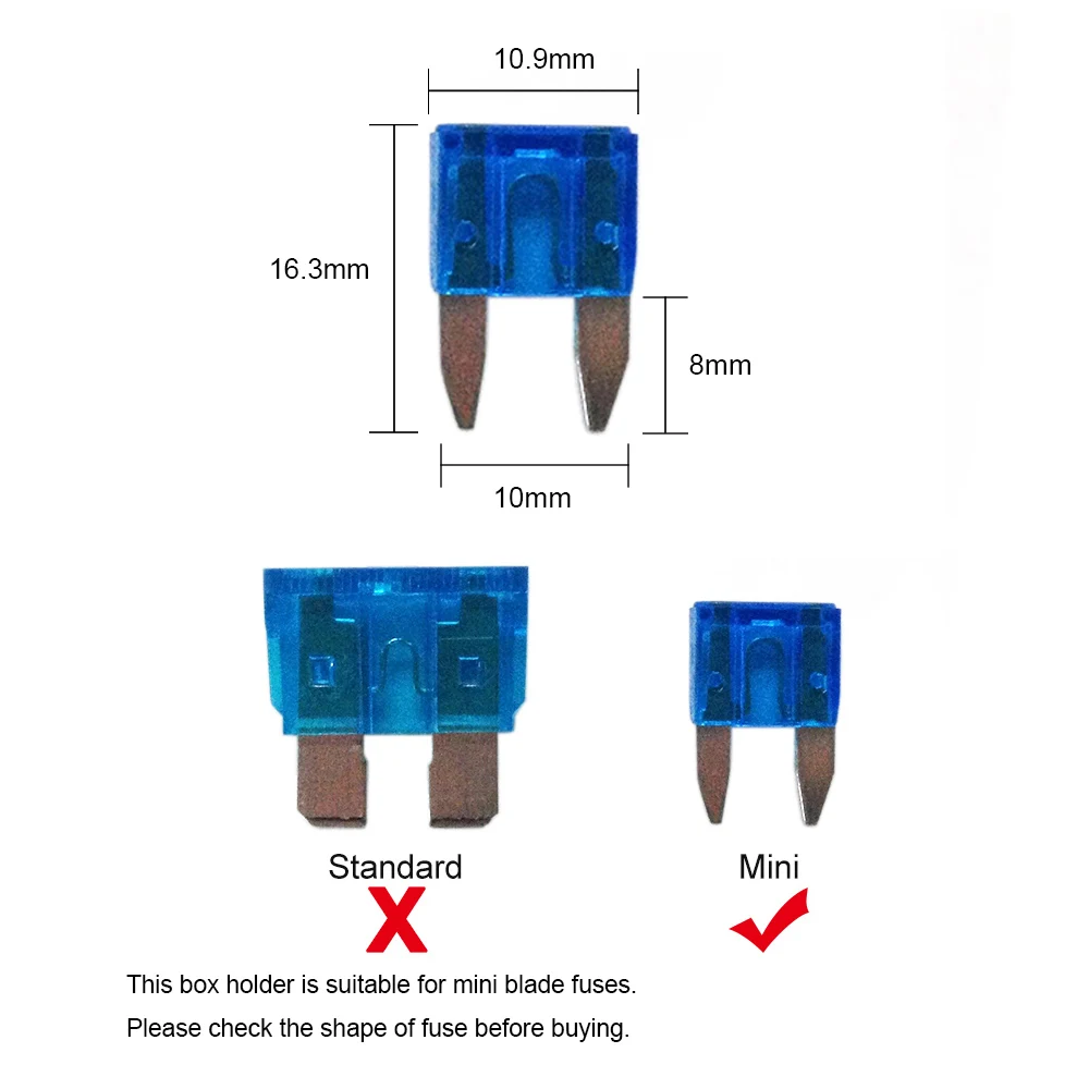 4 способ мини лезвие предохранителя держатель APM ATM 5A 10A 25A для автомобиля лодка морской трайк 12 В 24 В