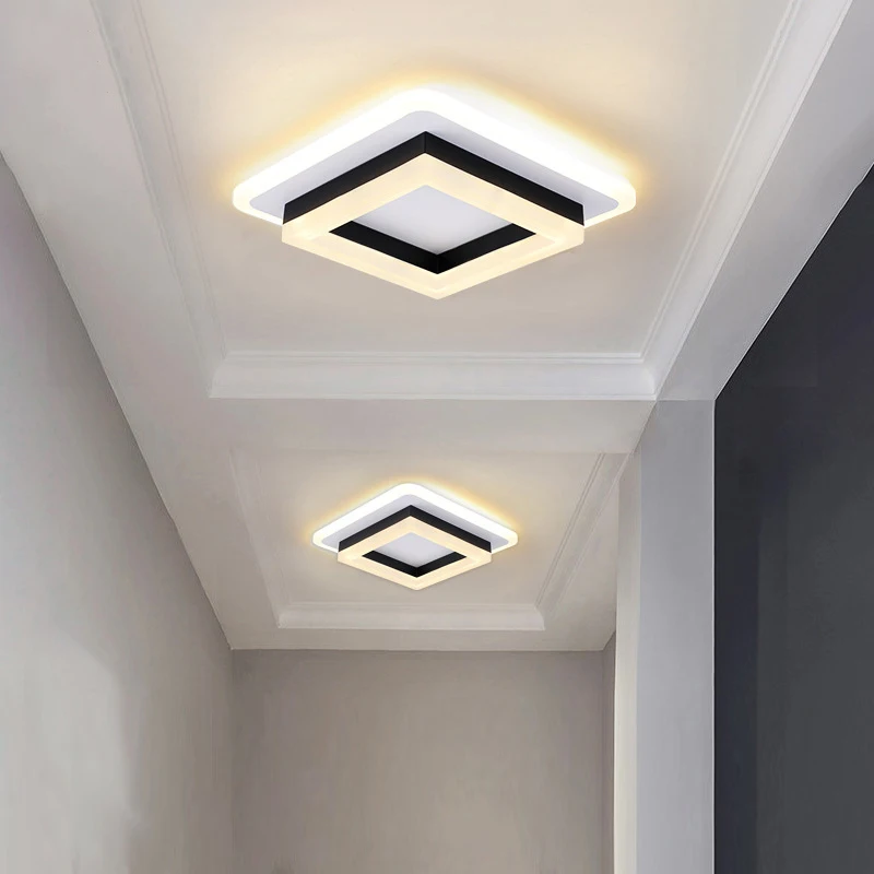 

LED Strip Aisle Ceiling Lights Modern Minimalist Living Room Lamps For Balcony Entrance Staircase Home Decor Fixtures Led Light
