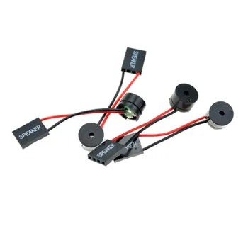 

10pcs Mini Plug Speaker For PC Interanal BIOS Computer motherboard speaker Mini Onboard Case Buzzer Board Beep Alarm speaker kit