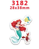 Кабошоны 30 шт мультфильм плоское украшение из смолы pr 6640 - Цвет: 3182
