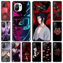 

Silicone Cover For Xiaomi Mi Poco X3 NFC 10T Pro 9T Note 10 Lite M3 11 F3 9 CC3 Black Soft Phone Case Anime S-Sasuke K-Kakashi