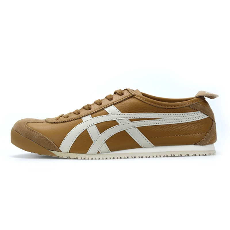 Оригинальные кроссовки Onitsuka Tiger; женская модная мужская обувь; яркие цвета; обувь для отдыха; Низкий верх; легкие; Прочные; высокое качество - Цвет: brown