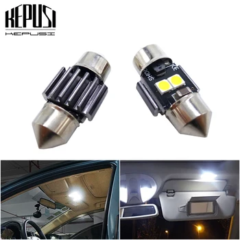 

2pcs Car Led C5W White Interior Light 28mm 29mm Wedge Car Auto LED Festoon Dome Reading License Plate Light blue purple Pink