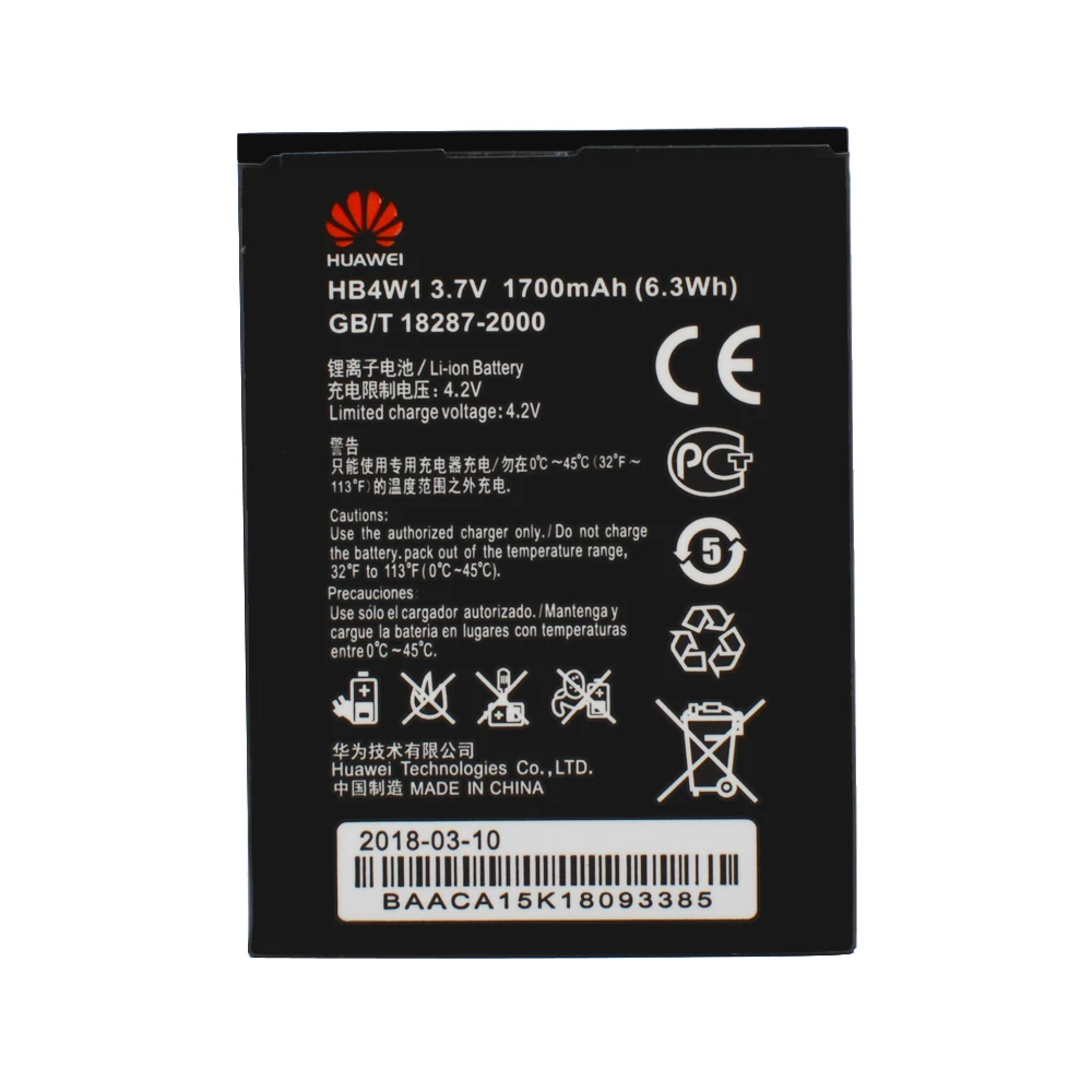 Huawei 100% оригинальный HB4W1 Аккумулятор для Y3 II A199 G700 Ascend G510 G520 G525 Y210 Y530 C8813 C8813Q C8813D