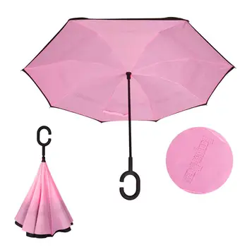 

Double-Layer Reverse Lazy Umbrella Automatic Umbrella Rain Women Auto Luxury Big Windproof Umbrellas Rain