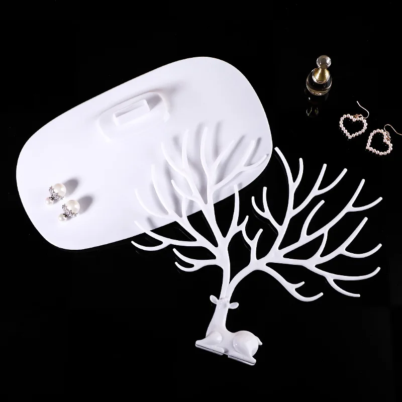 

Desktop Jewelry Rack Accessories Storage Rack Household Creative Northern European-Style Antlers Necklace Storage Shelf Bracelet