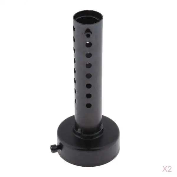 2 x 60mm Black Motorcycle Exhaust Muffler Insert Baffle Can Removable Universal