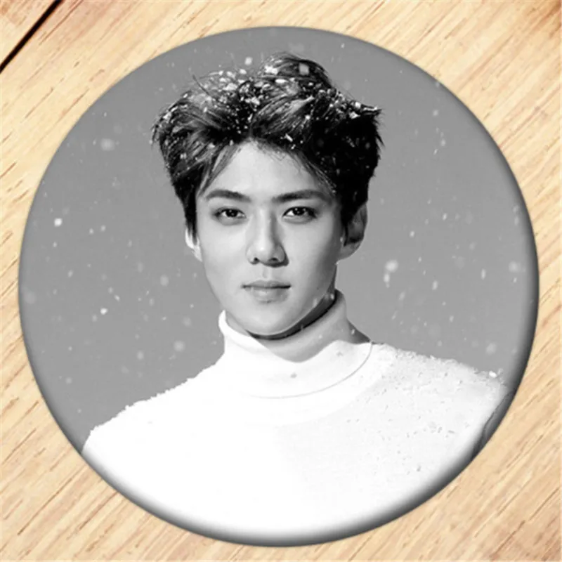 Kpop EXO SEHUN брошь на булавке Значки для одежды украшение для рюкзака девушки ювелирные изделия подарок B165