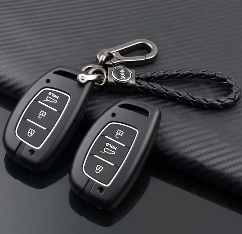 For Hyundai mistra elantra Tucson ix25 Smart car key shell personality key package key set car decoration accessories