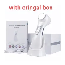 6 в 1 радиочастотный Ems Фотон светодиодный светильник терапия лица лифтинг омоложение микротоковая Вибрация массажер