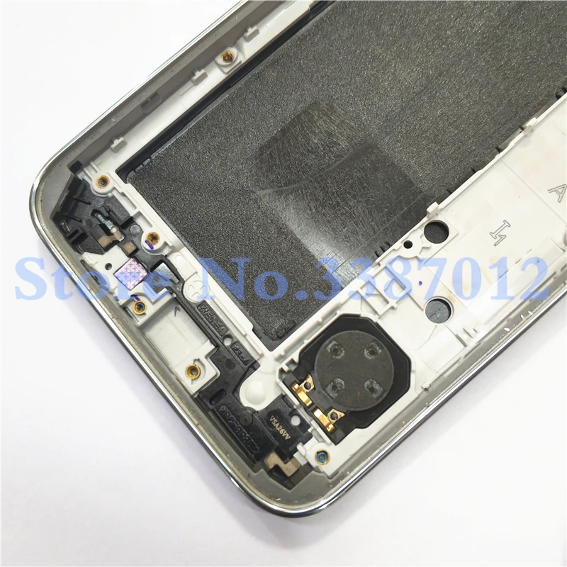 Полный промежуточный корпус телефона крышка батареи для Samsung Galaxy S5 Neo G903 G903F с задняя крышка аккумулятора+ Боковая кнопка