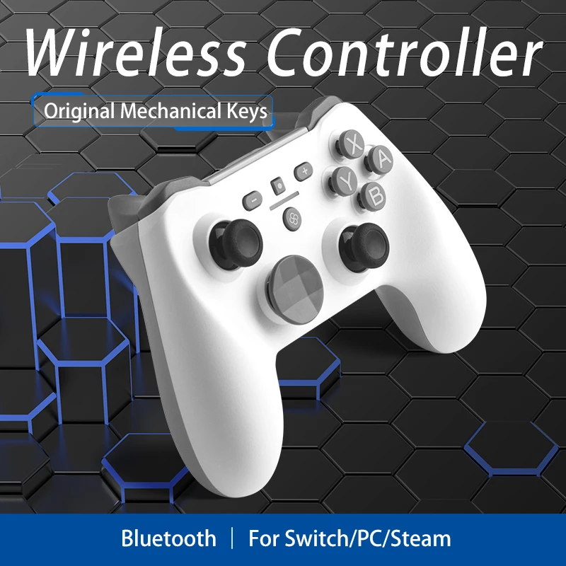 For PC/Steam/Nintend Switch/Android/IOS/Linux System Mechanical Key Red Switch Gaming Wireless Bluetooth Professional Controller