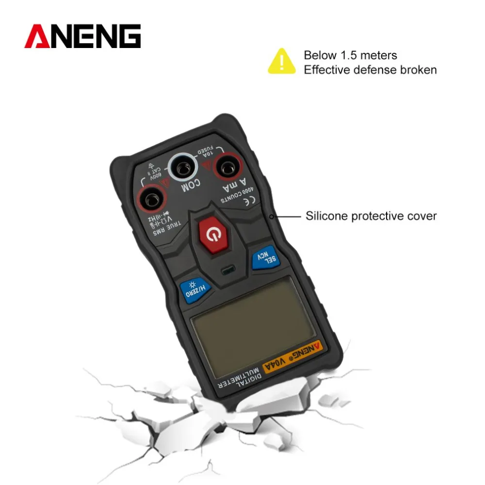 Aneng An-V04A High-Precision Intelligent Gear Recognition Multimeter Electrician Maintenance Instrument Universal Table