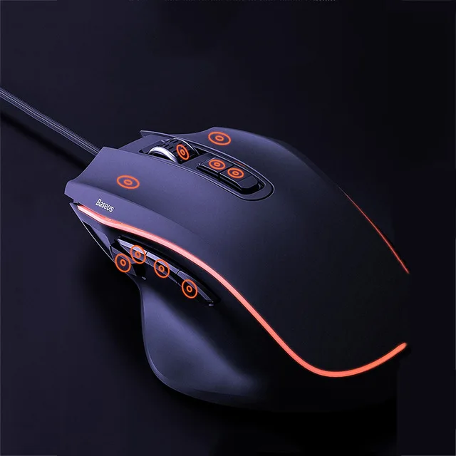 Baseus игровой костюм usb type-C держатель для телефона клавиатура база для мыши управление для Android iOS система беспроводной 4,0 игровой периферический геймпад - Цвет: Game Mouse