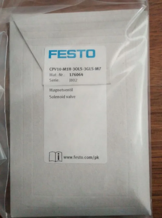 

1PCS Festo CPV10-M1H-3OLS-3GLS-M7 176064 Solenoid Valve -New