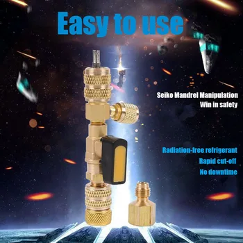 

dropshipping Car Air Conditioner Valve Core Remover Wrench Valve Core Replacement Auto Service Tool OE88