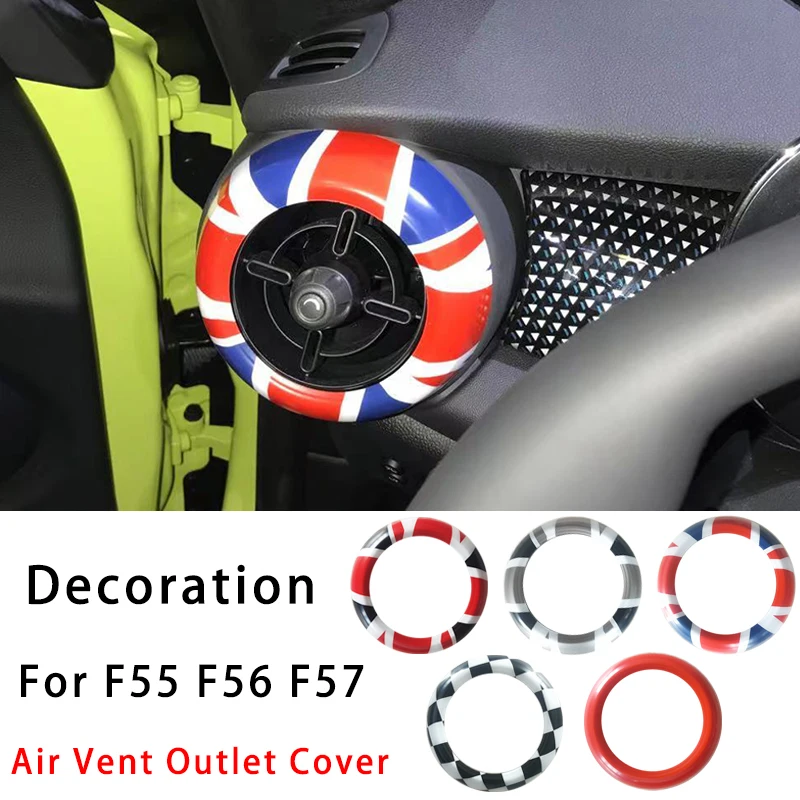 

Car Air Vent Outlet Cover Housing Interior Sticker For MINI Cooper S F55 F56 F57 Hatchback 2021 2022 Car-styling Accessories