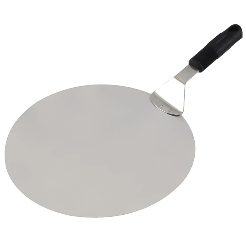 12-inch Stainless Steel Blade Quality Pizza Spatula For Oven Pizza Shovel Stainless Pizza Paddle Cake Transfer Baking Tool
