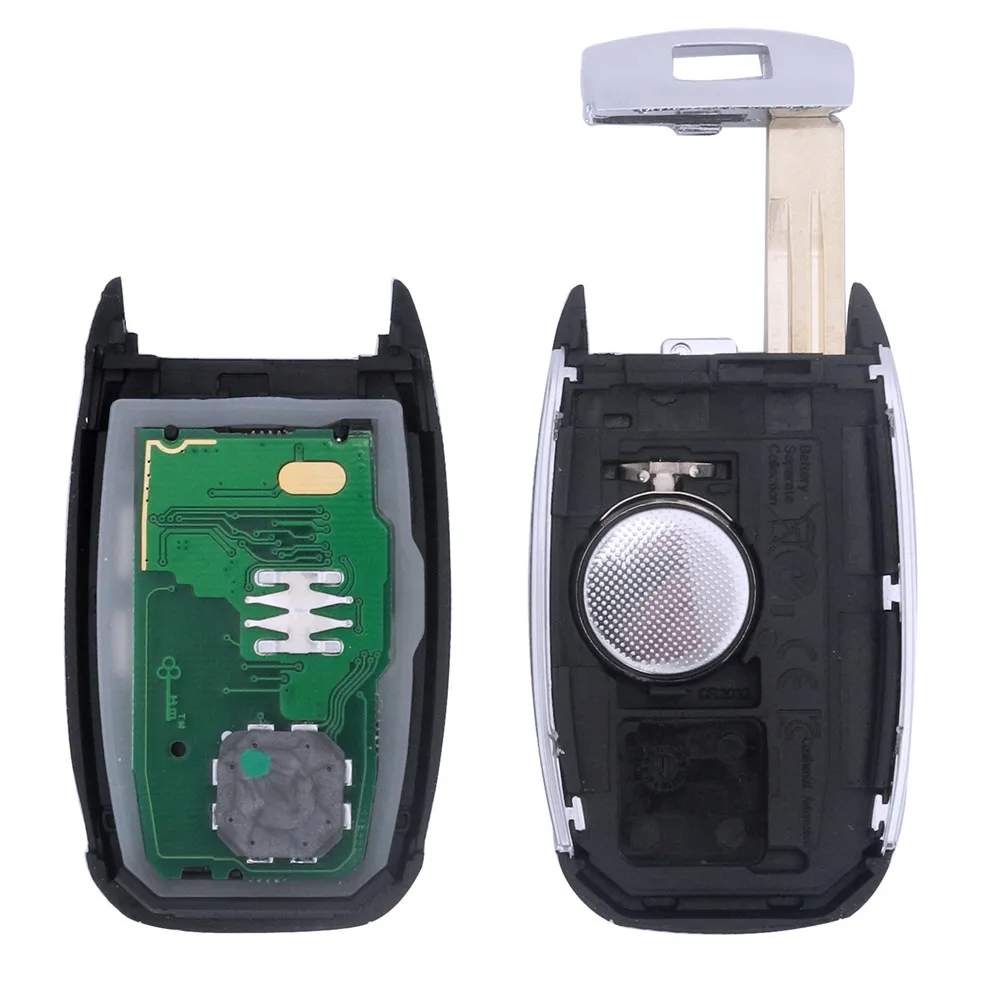 XRSHKEY 3 Button Remote Car Key 433MHz ID46 Chip for K5 Sportage Sorento 2014 P/N 95440-3W600 coils for car