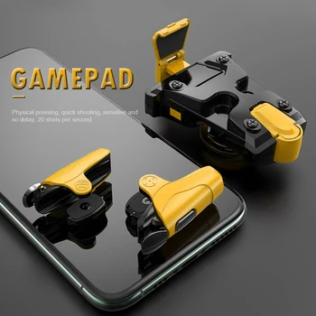 

4.7-6.5 inch Mobile Phone Gamepad Grip for PUBG Universal Game Controller Trigger Button Joystick Game Assistant Shot Accessory