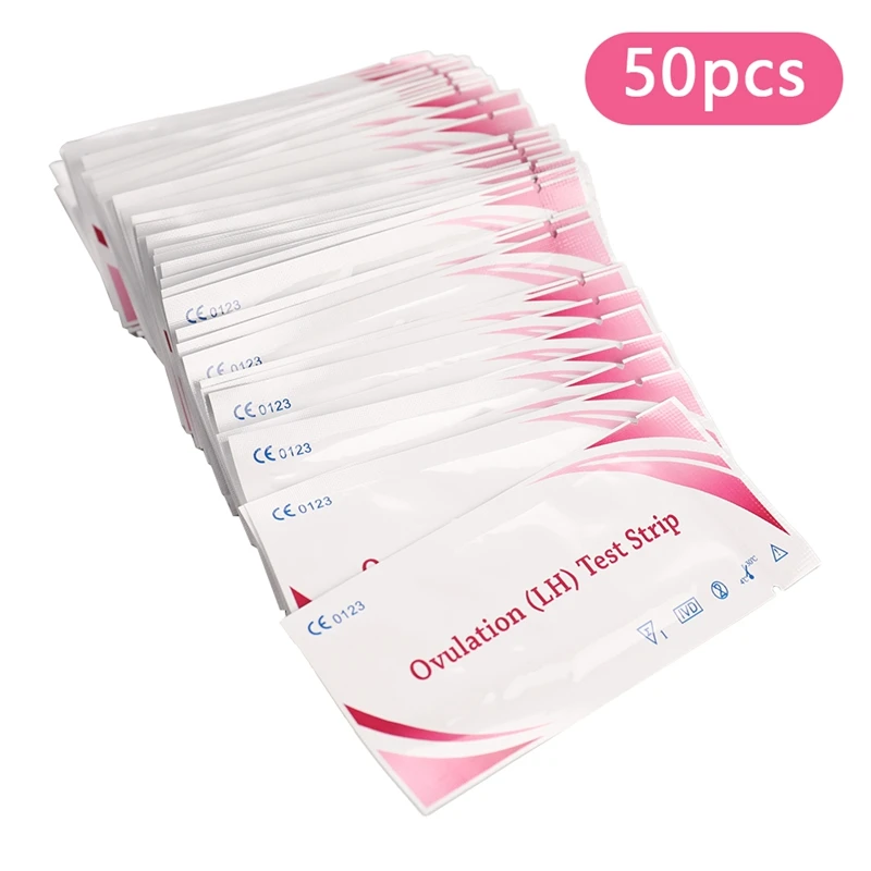 50Pcs LH Tests Ovulation Test Strips First Response Urine Over 99% Accuracy | Красота и здоровье
