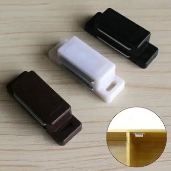 

Practical Magnetic Cabinet Catches Push to Open Touch Kitchen Door Stop Damper Buffer