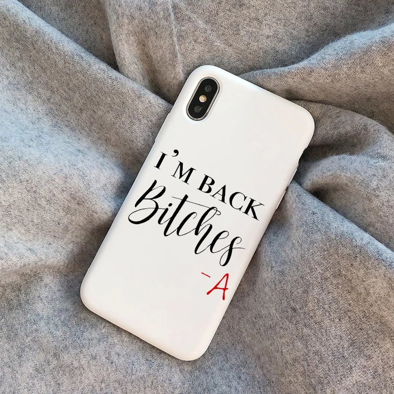 PLL tv Show Pretty little liars TPU Мягкий силиконовый чехол для телефона iphone 11 11Pro 11Pro Max X XR XS Max 6s 7 8 Plus чехол - Цвет: TPU
