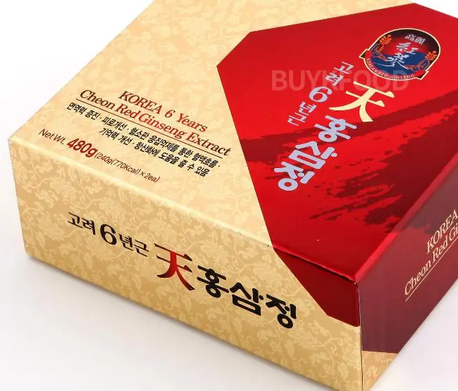 

240g(8.5oz) X 2EA, Korean 6Years Root Red Ginseng Gold Extract, Saponin, Panax