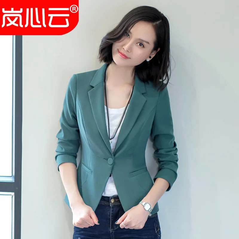 

Autumn & Winter New Style Fashion Ol Small Suit Women's Long-Sleeve Wear Elegant Workplace Interview Formal Wear Suit Jacket
