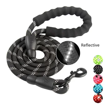 

Dog Leash Rope Medium Big Dog Collar Leashes Walking Running Training Nylon Strong Reflective Lead Rope For Pet Supplies
