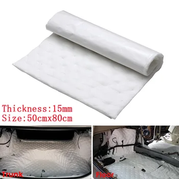 

50x80cm 15mm Car Sound Heat Insulation Cotton Soundproofing Pads Noise Deadening Thermal Proofing Mats