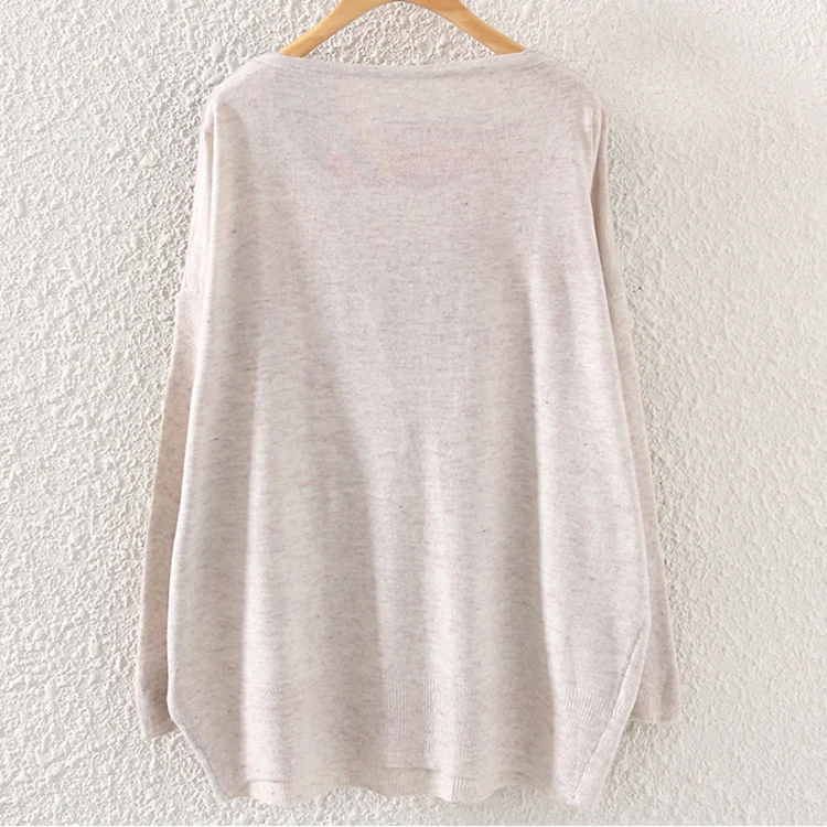 New 3D Cat Sweater Women Knitted Sweater Autumn Clothing Loose Knit Tops Pullover Jumper Casual Lightweight Tunic Sweaters