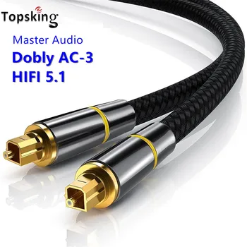 

Digital Optical Audio Cable Toslink 1m 2m 5m 10m SPDIF Coaxial Cable for Amplifiers Blu-ray Player Xbox 360 Soundbar Fiber Cable