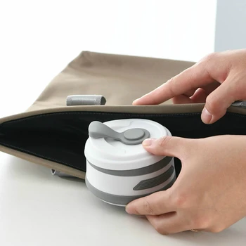 

JAPAN Folding Silicone Sports Water Bottle Portable Creative Silicone Portable Water Bottle Outdoor Travel Sword Holy Bottle