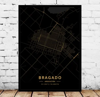 

Bragado Mendoza Moreno Rosario Argentina Poster