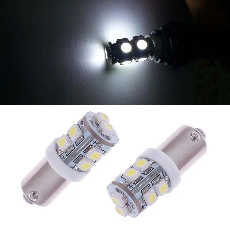 2 шт. Автомобильные светодиодные ламсветильник BA9S 10 SMD 1206 12 В|Сигнальная лампа| |