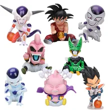 11 см аниме Dragon Ball Fighter Z Majin Buu Cell ПВХ фигурка игрушки модель малыш Buu Freeza frieza Fina из