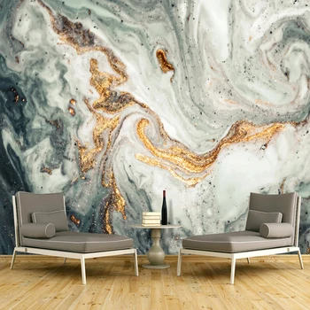 

Chinese Style Abstract Wallpaper 3D Stereo Ink Golden Landscape Photo Wall Mural Living Room TV Sofa Study Wall Paper Home Decor