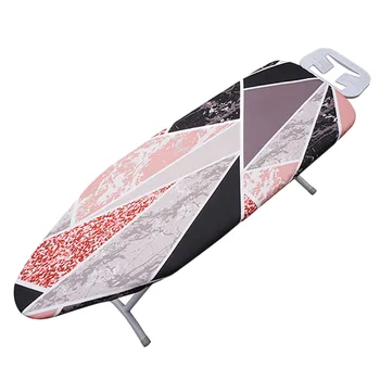 

140x50CM Fabric Marbling Ironing Board Cover Protective Press Iron Folding for Ironing Cloth Guard Protect Delicate Garment Easy