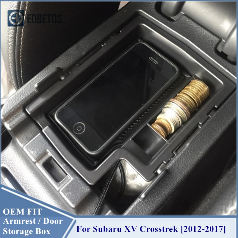 Для Subaru Xv Crosstrek 2012 2013 2014 2015 2016 2017 центральный подлокотник контейнер держатель