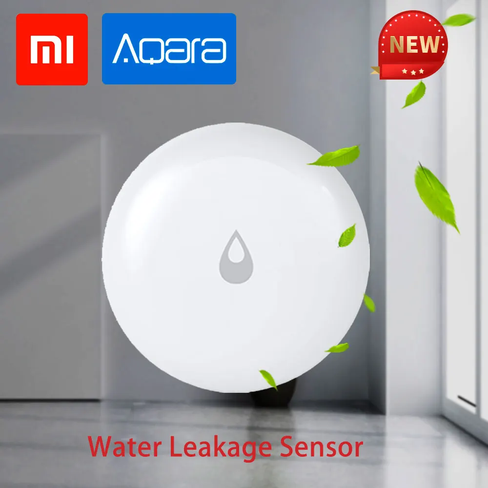 Xiaomi Aqara Water Leakage Sensor Flood Alarm Detector Zigbee Wireless Water Leak Security Detection for Smart Home Control
Xiaomi Aqara Water Leakage Sensor Flood Alarm Detector Zigbee Wireless Water Leak Security Detection for Smart Home Control