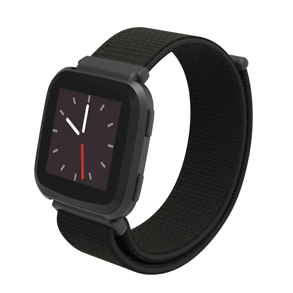 Ouhaobin браслеты браслет ремешок для Fitbit Versa 2 Волшебная наклейка нейлон Регулируемый сменный Браслет для часов 910#2