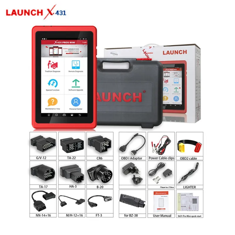 Launch X431 ProS Mini Android Pad многофункциональный инструмент для диагностики и