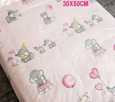 30x50CM Детская Хлопковая наволочка для маленьких мальчиков и девочек, наволочка для детской кроватки для новорожденных - Цвет: 30x50CM